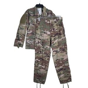 USGI ACU Set Advanced Combat Uniform OCP Military Coat Trouser FR Mens S Reg NWT